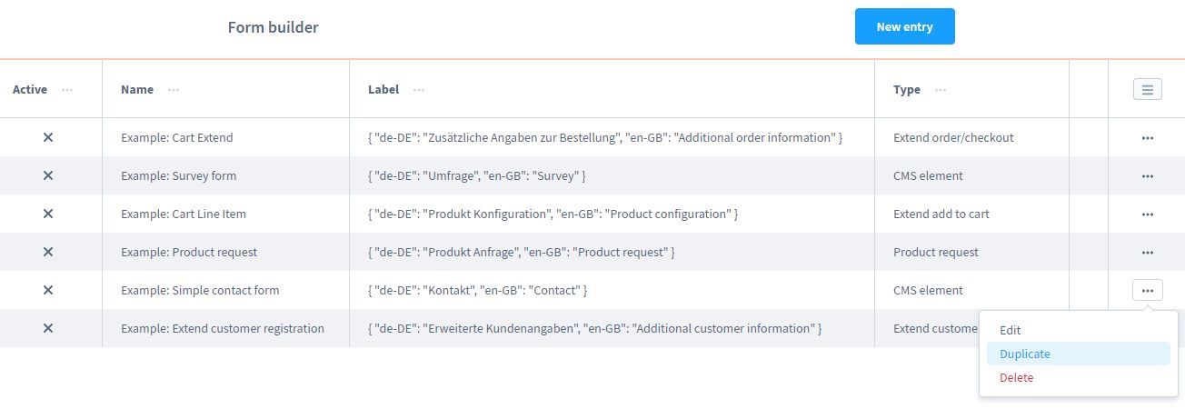 Plugin Konfiguration