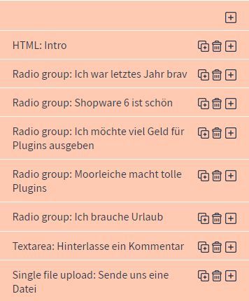 Plugin Konfiguration