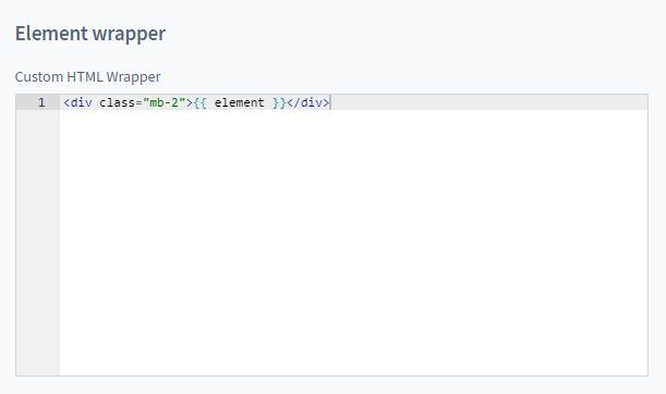 Plugin Konfiguration
